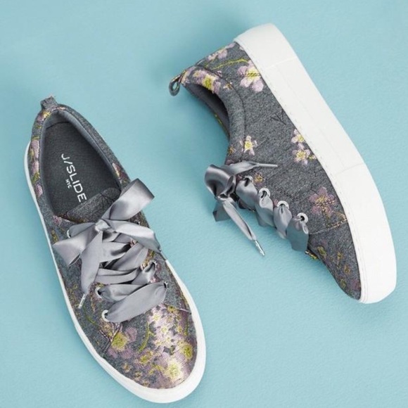 Anthropologie Shoes - 🍄Anthropologie J/Slides Floral Brocade Sneakers🍄